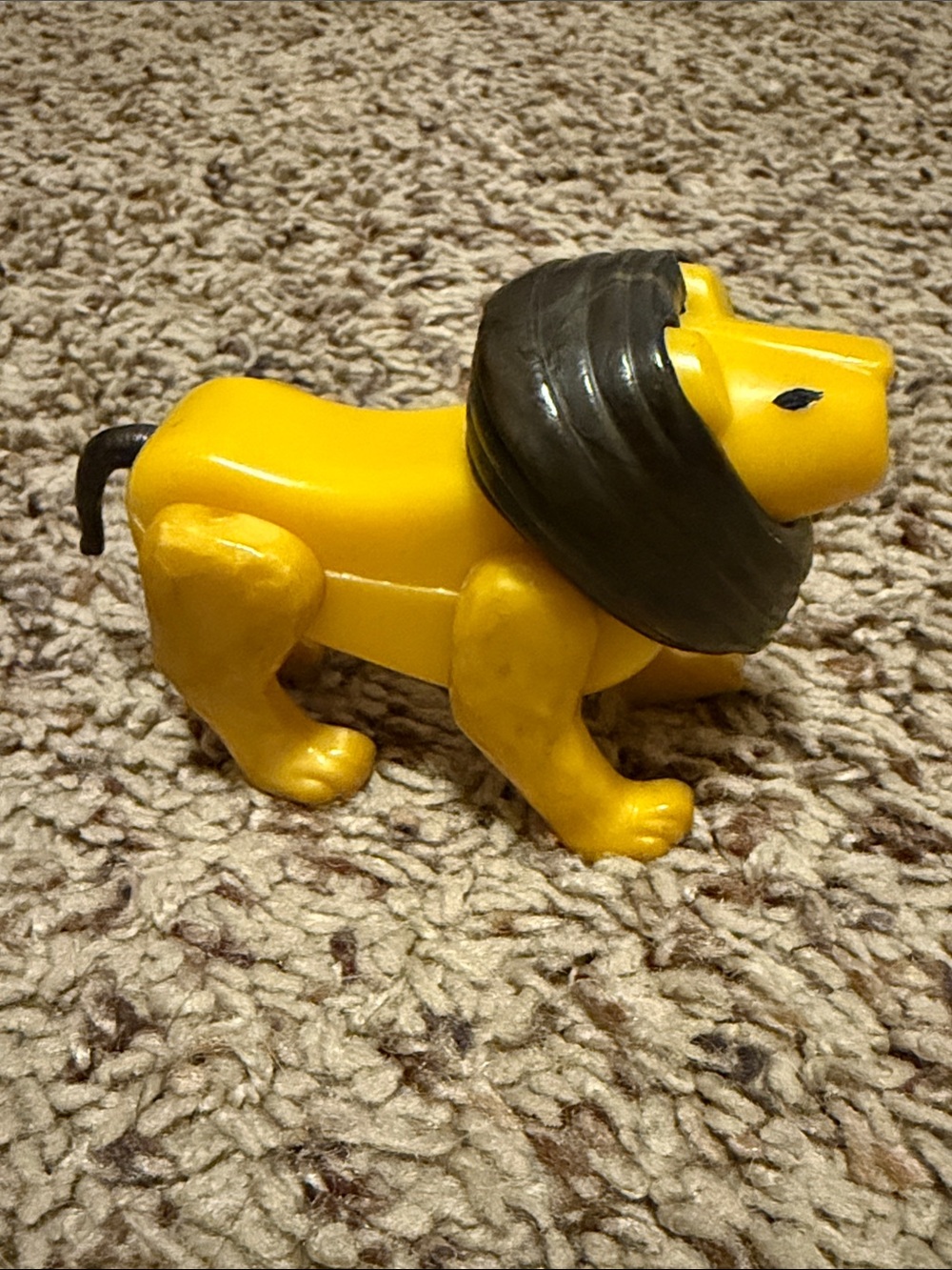 Fisher-Price Yellow & Brown Circus Lion Vintage Little People Play Family Train